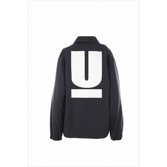 Undercover Casual Black Nylon Jacket With Graphic Detailing - NWT